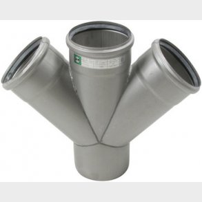 Blucher Metal grenrr 45° 110 mm dobbelt rustfri/syrefast