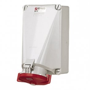 Cee Vägguttag 125A 5P M/Ds Ip67