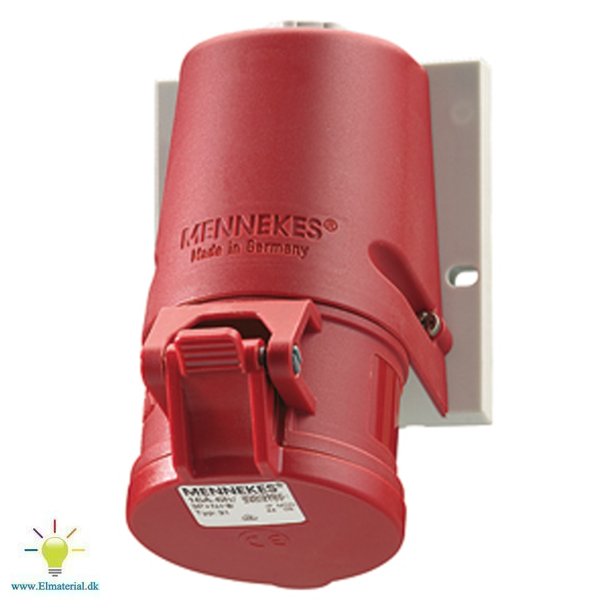 Cee Vgudtag 16A 5P Twin M/Fl.