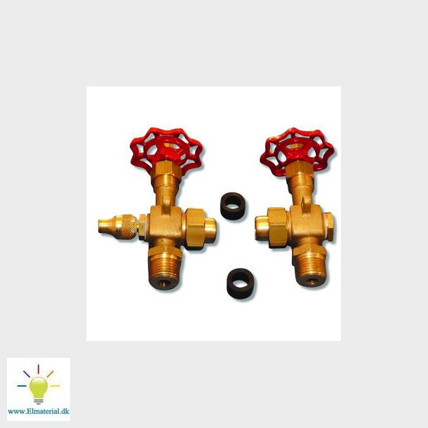 Vandstandsviser 1/2" med afsprring