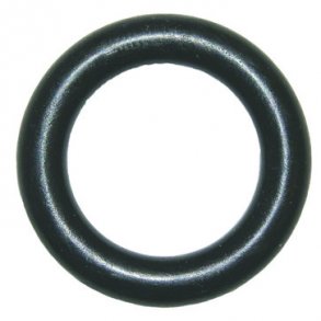 Gummiring sort 1 1/4