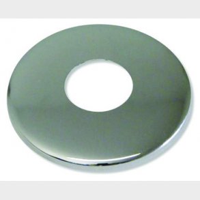 Rosettförkromad pressad 65 x 22 mm