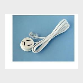 Telefon patchkabel RJ45/3 polet 30CM hvid