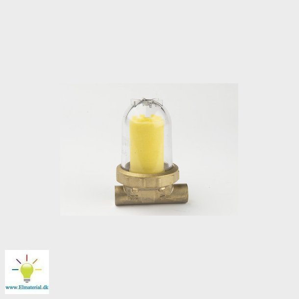 Oliefilter overtrop messing 1/4