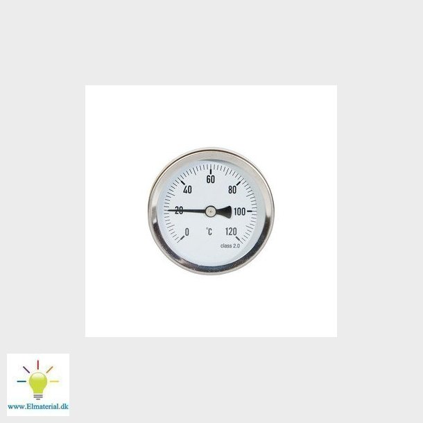 Skivetermometer 63 1/2"x45 mm 0-60&deg;C