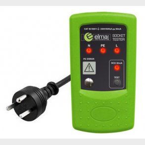 Elma 8410 DK stikkontakttester