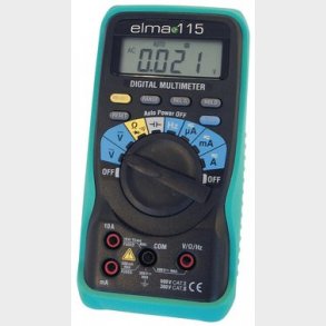 Elma 115 multimeter digitalt med kapacitetsmling