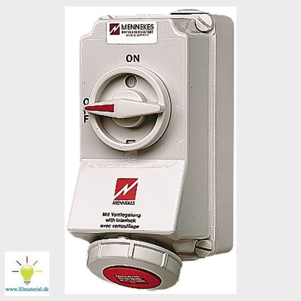 Cee Stikkontakt 32A 5P Ip67