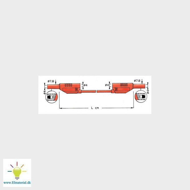 Prveledning - 2711, sort, 150cm