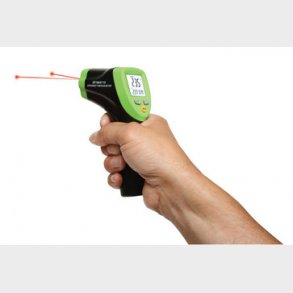 Termometer med lasersigte