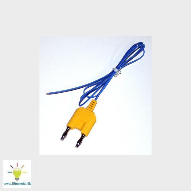 Trdfler type-K med bananstik