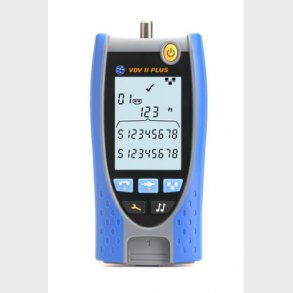 VDV II PLUS - PDS tester med display og kabel l�ngde