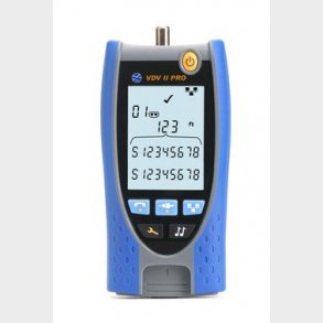 VDV II PRO - PDS kabeltester med display kabell�ngde, TDR og PoE