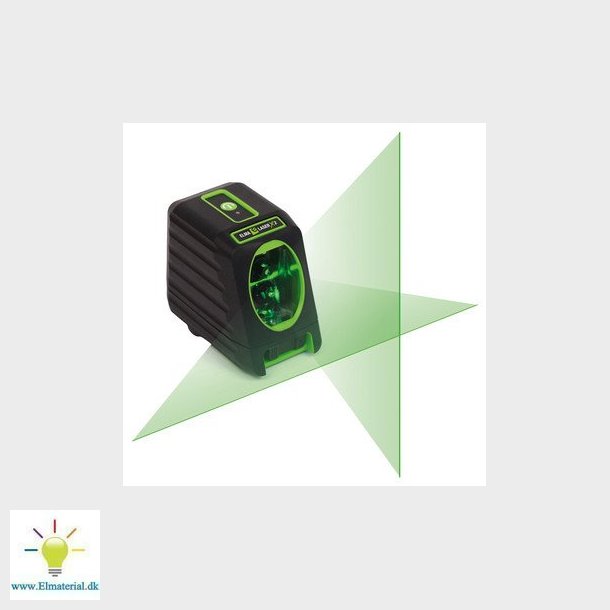 Elma Laser x2, grn krydslaser for ekstra synlighed