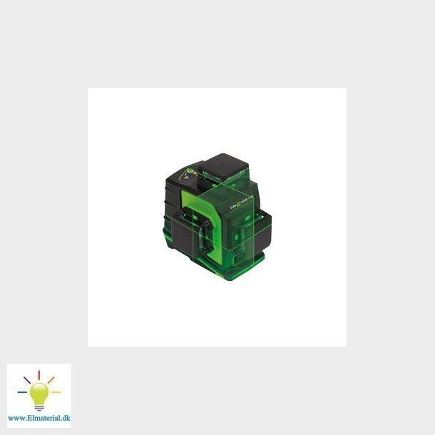 Elma Laser x360, tre 360  linjer, grnne for ekstra synlighed