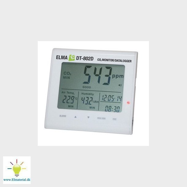 Elma DT802D CO2 monitor/datalogger