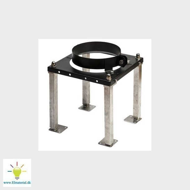 Metalbestos Wood 150 mm gulvbring justerbar 325-540 mm