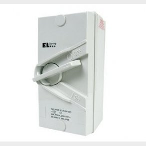 Säkerhetsbrytare 63A, AC23, 3P + N, Gr