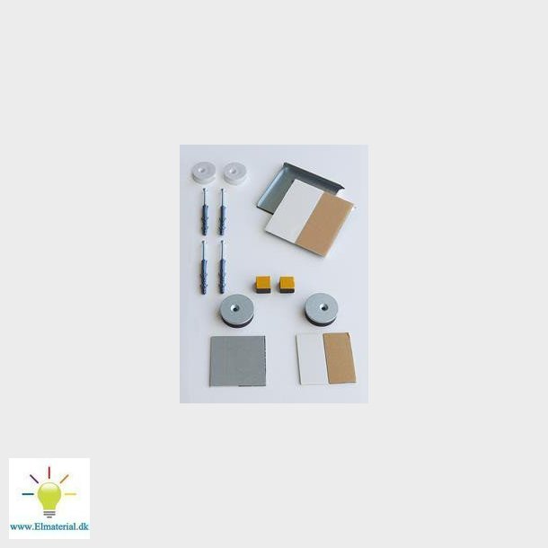 Spejl beslag skjult str 10 x 10 cm, 103005