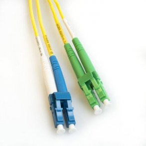 Fiberpatchkabel OS2 LC / UPC-LC / APC duplex 12m