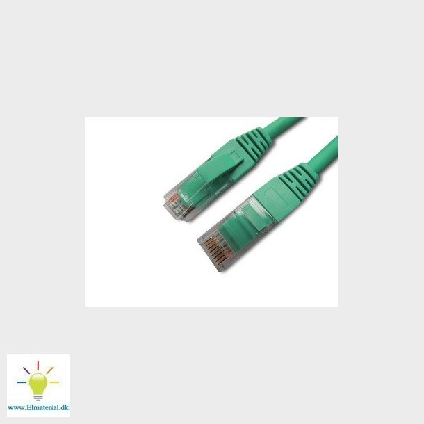Patchkabel CAT 6 utp 0,5M lszh gr&ouml;n