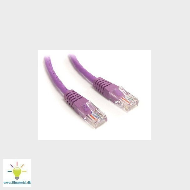Patchkabel CAT 6 utp 1M lila