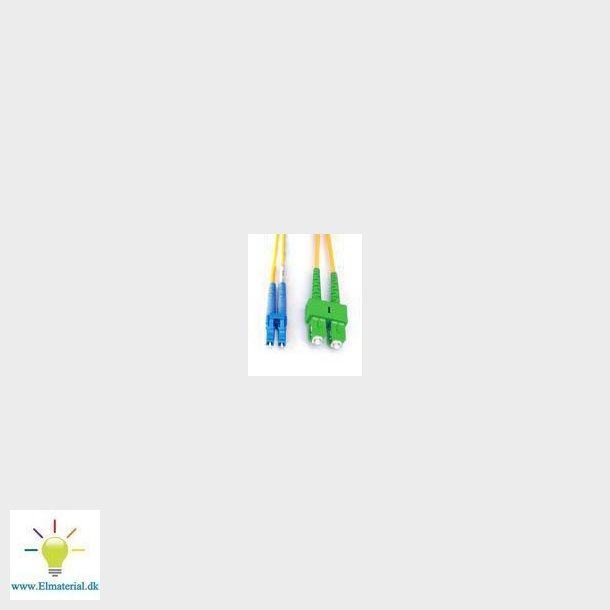 Fiber patchkabel OS2 SC/APC-LC/UPC duplex 12m