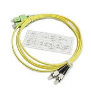 Fiberpatchkabel SC / APC-FC / UPC singlemode Duplex 2 m