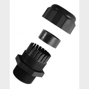 Forskruning ATEX M16 Sort (EX e) polyamid �5-10