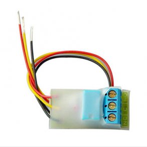 Rel�kort, mini, 1 skiftekontakt med ledning, IRRM1