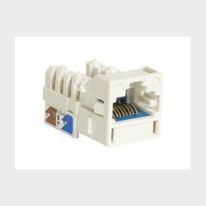 Modular jack Kat5E MPS100E hvid