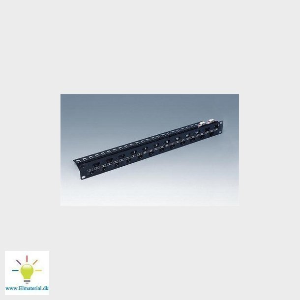 Patchpanel Fleximax 24 port U/UTP 1U