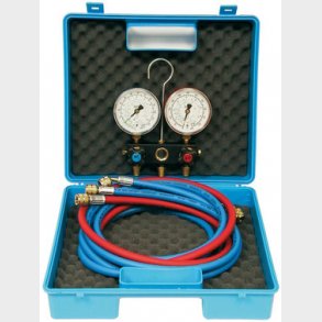 Manometermanifold, 4-vejs - R410A