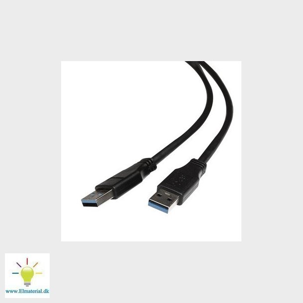 Kabel USB 3.0 A / han-A / han 5m LSZH