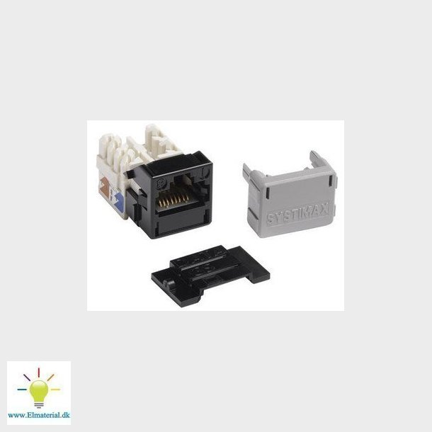 Modular jack Kat6 MGS400 sort