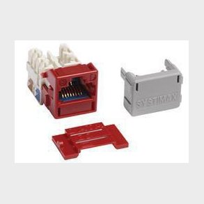 Modular jack Kat6A MGS600 r�d