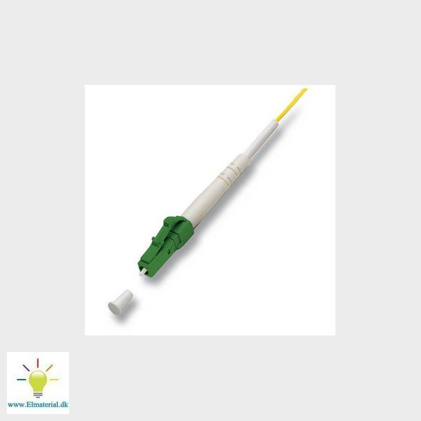 Pigtail LC / APC 9/125 m singelmode G 657A 900MY 2 m