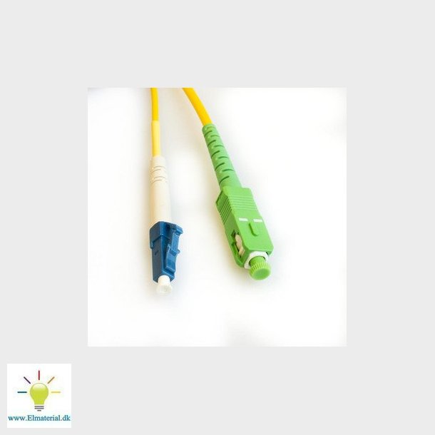 Fiberpatchkabel SC/APC-LC/UPC singlemode Simpex 8 m