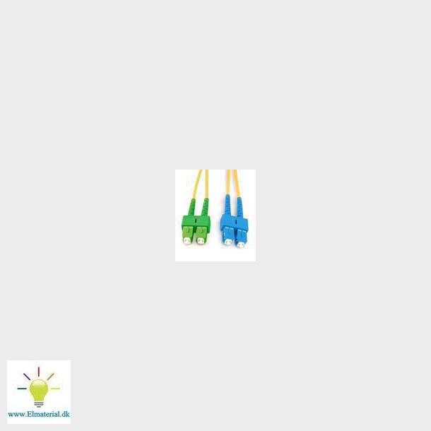 Fiberpatchkabel SC/UPC-SC/APC singlemode Duplex 2 m