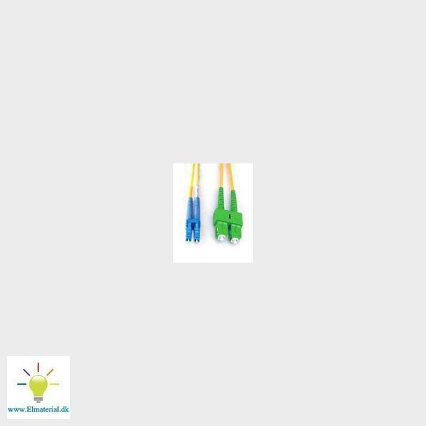 Fiber patchkabel OS2 SC/APC-LC/UPC duplex 10m