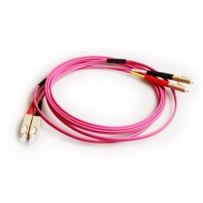 Patchkabel LC / UPC-SC / UPC 50M OM4 20M lila