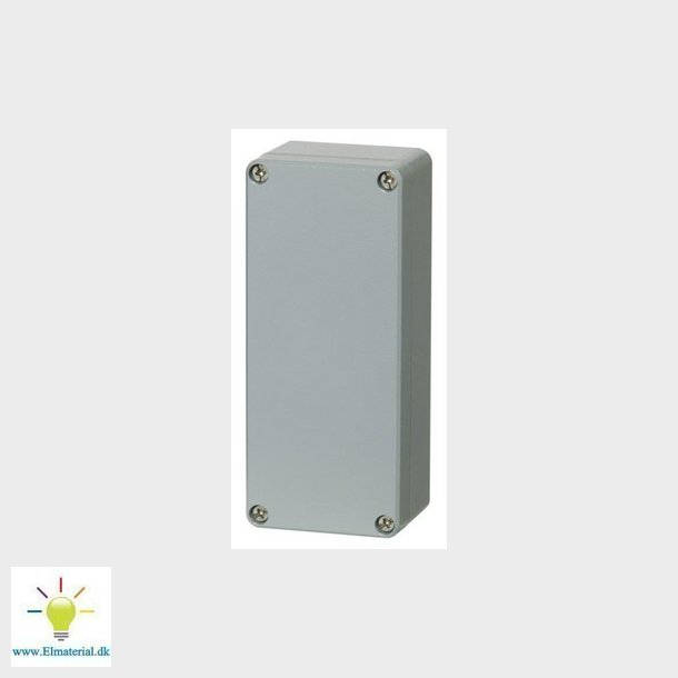 Kasse 162X364X91 Aluminium Gr Inklusiv Din