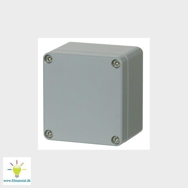 Kasse 162X163X91 Aluminium Gr Inklusiv Din