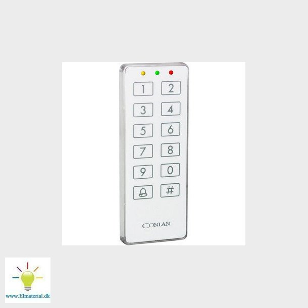 Kodetastatur CT1000 white classic