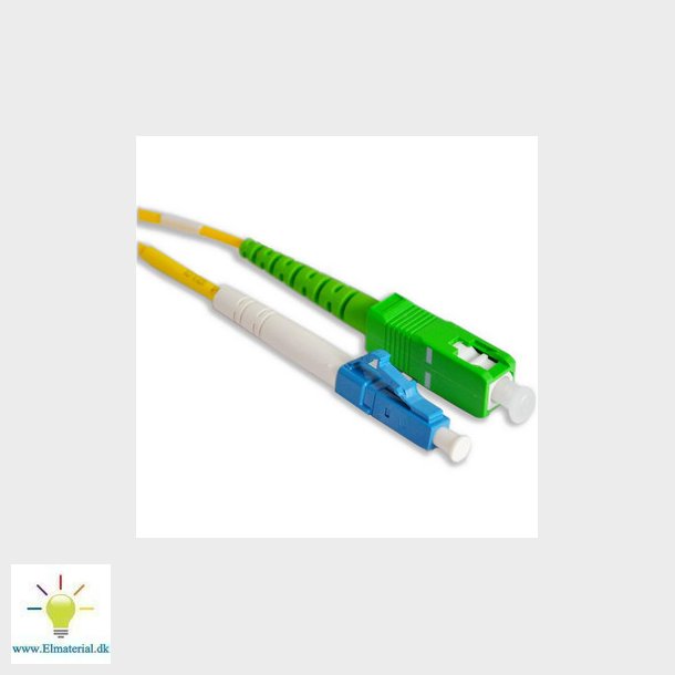 Fiber patchkabel OS2 LC/UPC-SC/APC simplex 6m