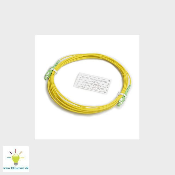 fiber patchkabel SC / APC-SC / APC singlemode Simplex 6 m