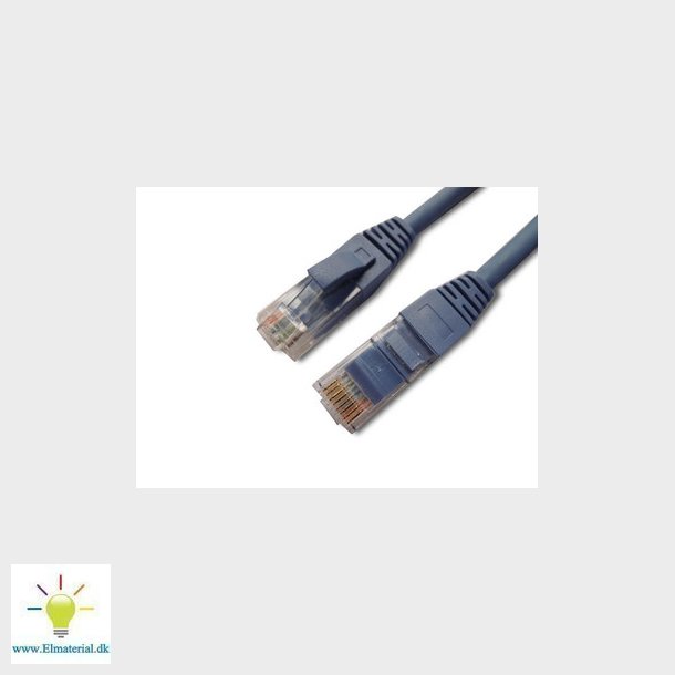 Patchkabel cat 6 UTP 0,3M LSZH bl