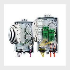 BUDI-2S-T-00NNES / BUDI 2S Splice/patchbox, IP55