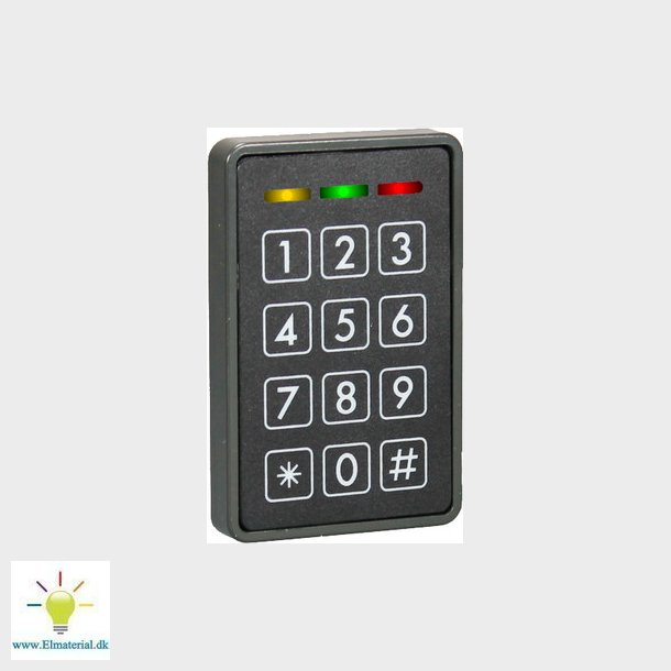 Kodetastatur og Mifare lser CM1200 black mykey 112 module