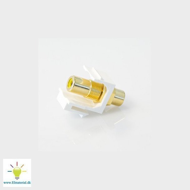 Keystone phono hvid hun/nun modul